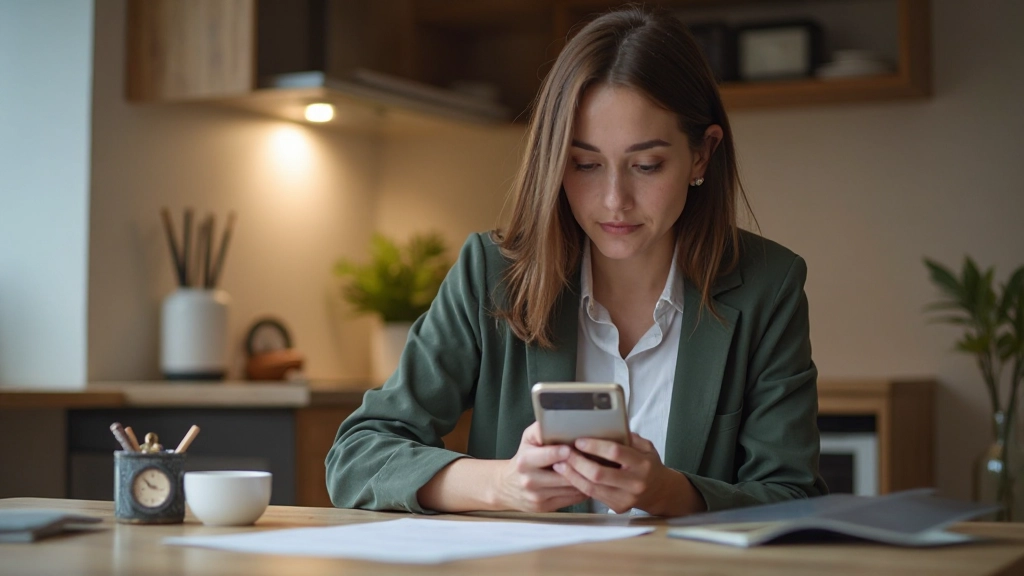 Анализ расходов с помощью приложения на смартфоне и финансовых документов